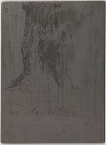 Seymour stojący pod drzewem autorstwa James Abbott McNeill Whistler