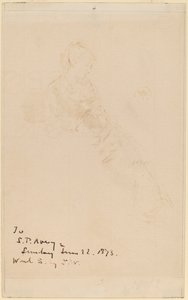 Szkic Maud autorstwa James Abbott McNeill Whistler