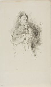 Szkic Williama E. Henleya autorstwa James Abbott McNeill Whistler