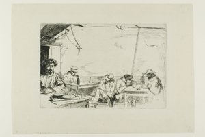 Zupa na trzy sous (Zupa na trzy sous) autorstwa James McNeill Whistler