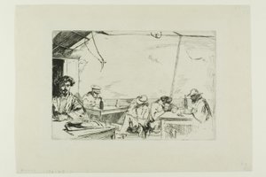 Zupa na trzy sous (Zupa na trzy sous) autorstwa James Abbott McNeill Whistler
