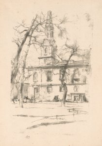 St Giles-in-the-Fields autorstwa James Abbott McNeill Whistler