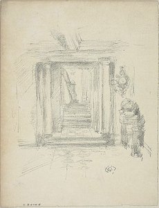 Klatka schodowa autorstwa James Abbott McNeill Whistler