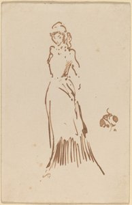 Stojąca postać kobieca autorstwa James Abbott McNeill Whistler