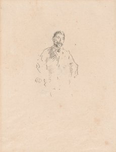 Stephane Mallarmé, nr 2 autorstwa James Abbott McNeill Whistler