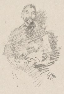 Stephane Mallarme autorstwa James McNeill Whistler