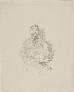 Stephane Mallarme autorstwa James Abbott McNeill Whistler