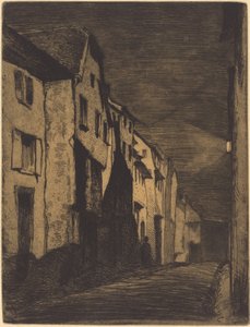 Ulica w Saverne autorstwa James Abbott McNeill Whistler