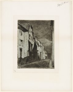 Ulica w Saverne autorstwa James Abbott McNeill Whistler