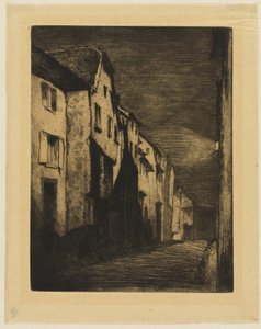 Ulica w Saverne autorstwa James Abbott McNeill Whistler
