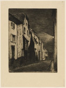 Ulica w Saverne autorstwa James Abbott McNeill Whistler
