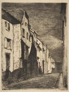 Ulica w Saverne autorstwa James McNeill Whistler