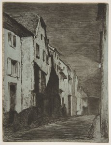 Ulica w Saverne autorstwa James McNeill Whistler
