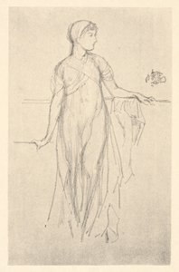 Studium, figura klasyczna autorstwa James Abbott McNeill Whistler