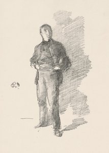 Studium nr 1: Pan Thomas Way autorstwa James Abbott McNeill Whistler
