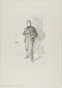 Studium nr 1: Pan Thomas Way autorstwa James Abbott McNeill Whistler