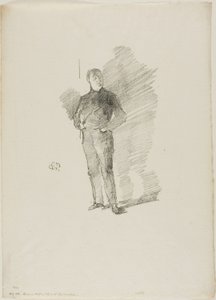 Studium nr 2: Pan Thomas Way autorstwa James Abbott McNeill Whistler