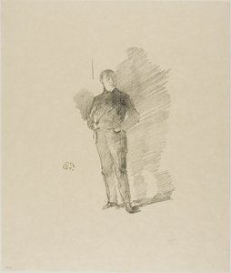 Studium nr 2: Pan Thomas Way autorstwa James Abbott McNeill Whistler
