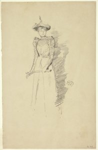 Zamszowe rękawiczki autorstwa James Abbott McNeill Whistler