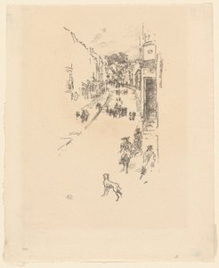 Niedziela, Lyme Regis autorstwa James Abbott McNeill Whistler