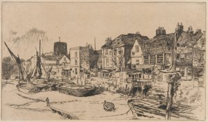 „Adam i Ewa”, Stara Chelsea autorstwa James Abbott McNeill Whistler
