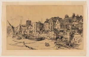 „Adam i Ewa”, stara Chelsea autorstwa James Abbott McNeill Whistler