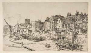 „Adam i Ewa”, Old Chelsea autorstwa James McNeill Whistler