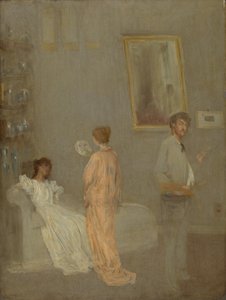 Artysta w swojej pracowni autorstwa James McNeill Whistler