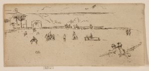 Brykający koń, Dziki Zachód autorstwa James Abbott McNeill Whistler