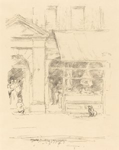 Pies Rzeźnika autorstwa James Abbott McNeill Whistler