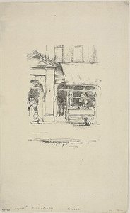 Pies rzeźnika autorstwa James McNeill Whistler