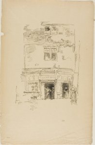 Zegarmistrzowie, Paimpol autorstwa James Abbott McNeill Whistler