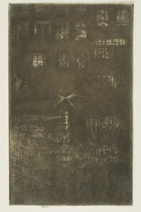 Dom Tańca: Nokturn autorstwa James Abbott McNeill Whistler