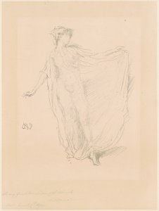 Tańcząca dziewczyna autorstwa James Abbott McNeill Whistler