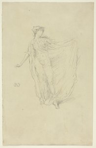 Tańcząca dziewczyna autorstwa James Abbott McNeill Whistler