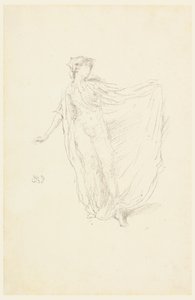 Tańcząca dziewczyna autorstwa James Abbott McNeill Whistler