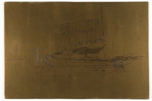 Łódź rybacka autorstwa James Abbott McNeill Whistler