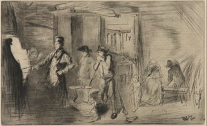 Kuźnia autorstwa James Abbott McNeill Whistler