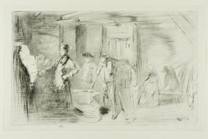 Kuźnia autorstwa James Abbott McNeill Whistler