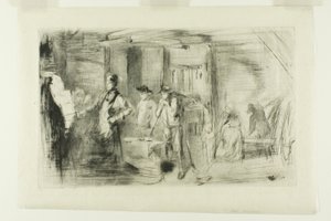Kuźnia autorstwa James Abbott McNeill Whistler