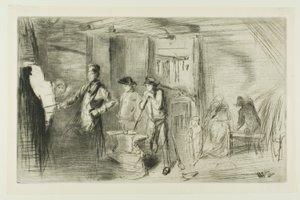Kuźnia autorstwa James Abbott McNeill Whistler