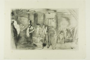 Kuźnia autorstwa James Abbott McNeill Whistler