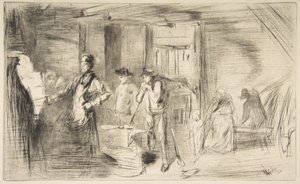 Kuźnia autorstwa James McNeill Whistler