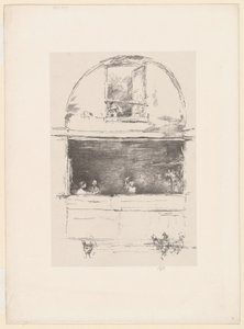Kuźnia, Passage du Dragon autorstwa James Abbott McNeill Whistler