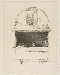 Kuźnia, Passage du Dragon autorstwa James Abbott McNeill Whistler
