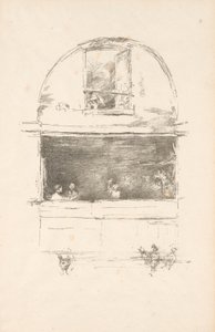 Kuźnia, Passage du Dragon autorstwa James Abbott McNeill Whistler