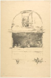 Kuźnia, Passage du Dragon autorstwa James Abbott McNeill Whistler