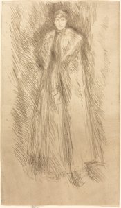 Futrzany płaszcz autorstwa James Abbott McNeill Whistler