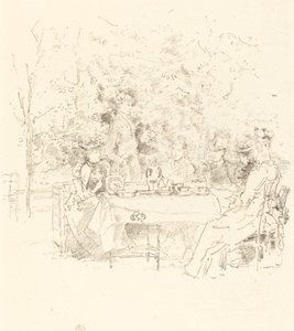 Ogród autorstwa James Abbott McNeill Whistler