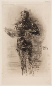 Gitarzysta (M.W. Ridley) autorstwa James Abbott McNeill Whistler